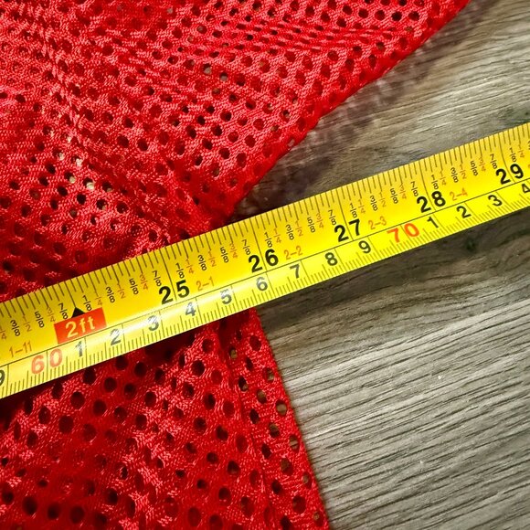 *Vintage Men's Mesh Jersey - Red - Picture 4 of 5